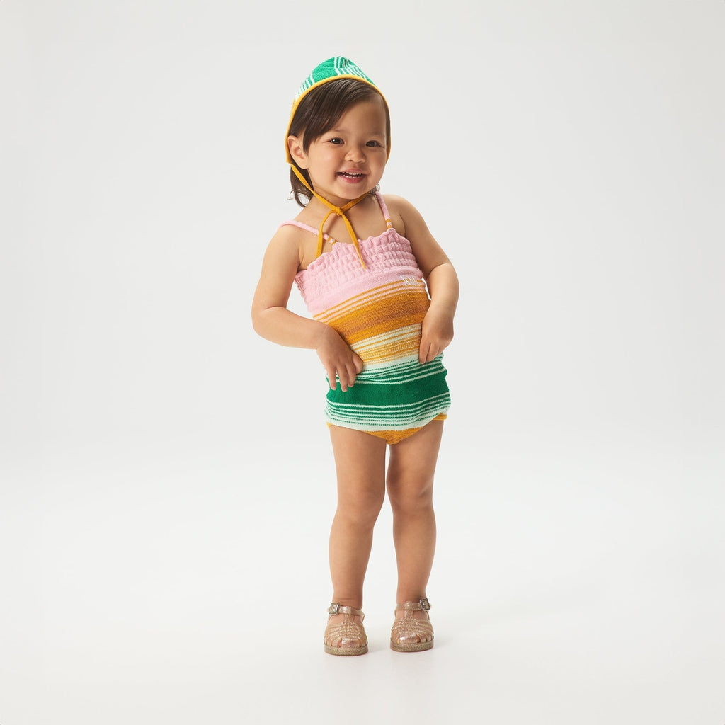 Kith Baby Striped Romper Set - Midsummer
