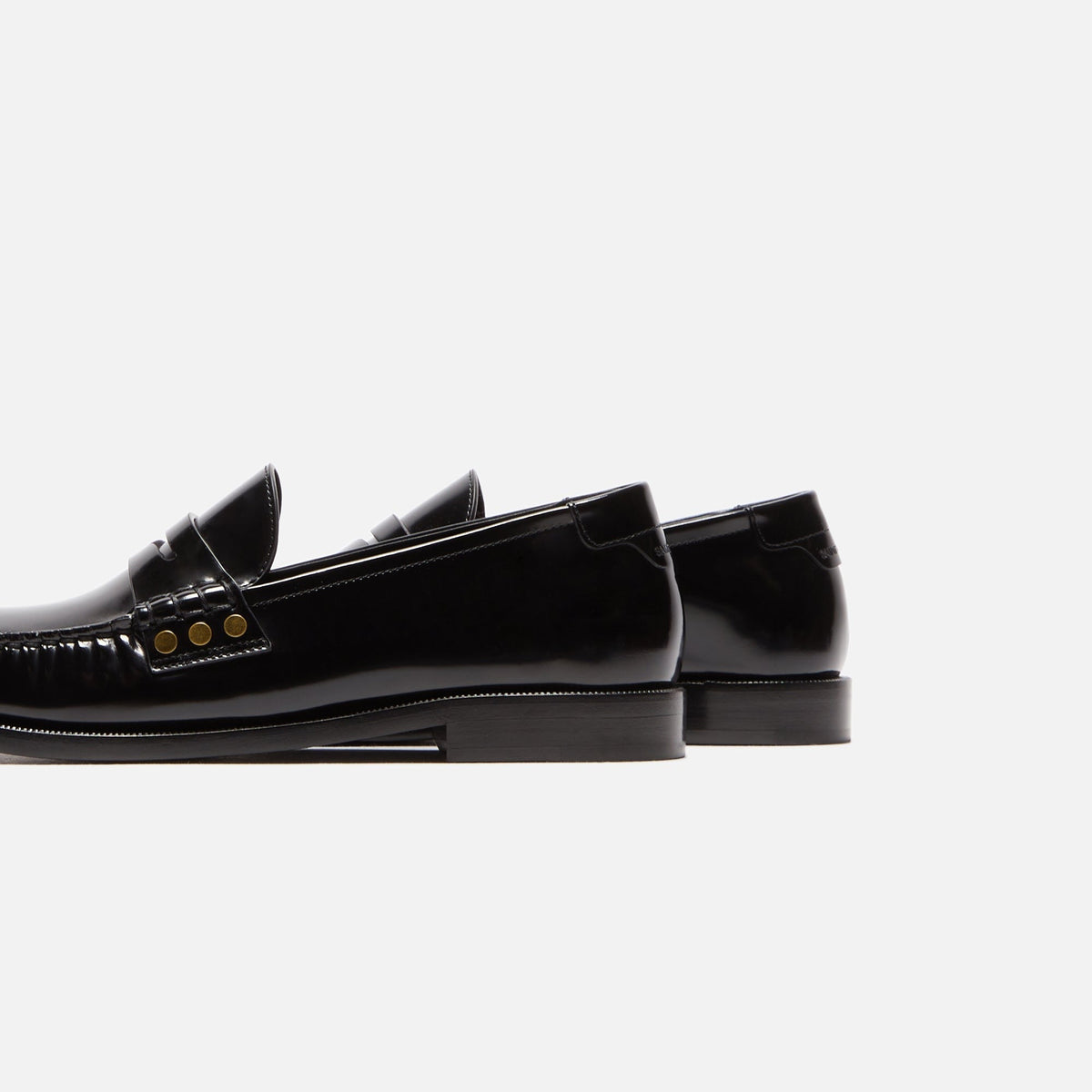 Saint Laurent Le Loafer 15 Plain Vamp Studs Master - Noir
