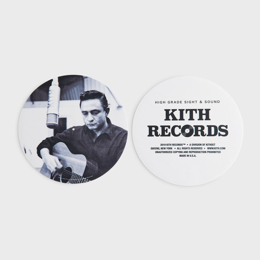 Kith Records for Johnny Cash Set of 2 Slip Mats - Multi