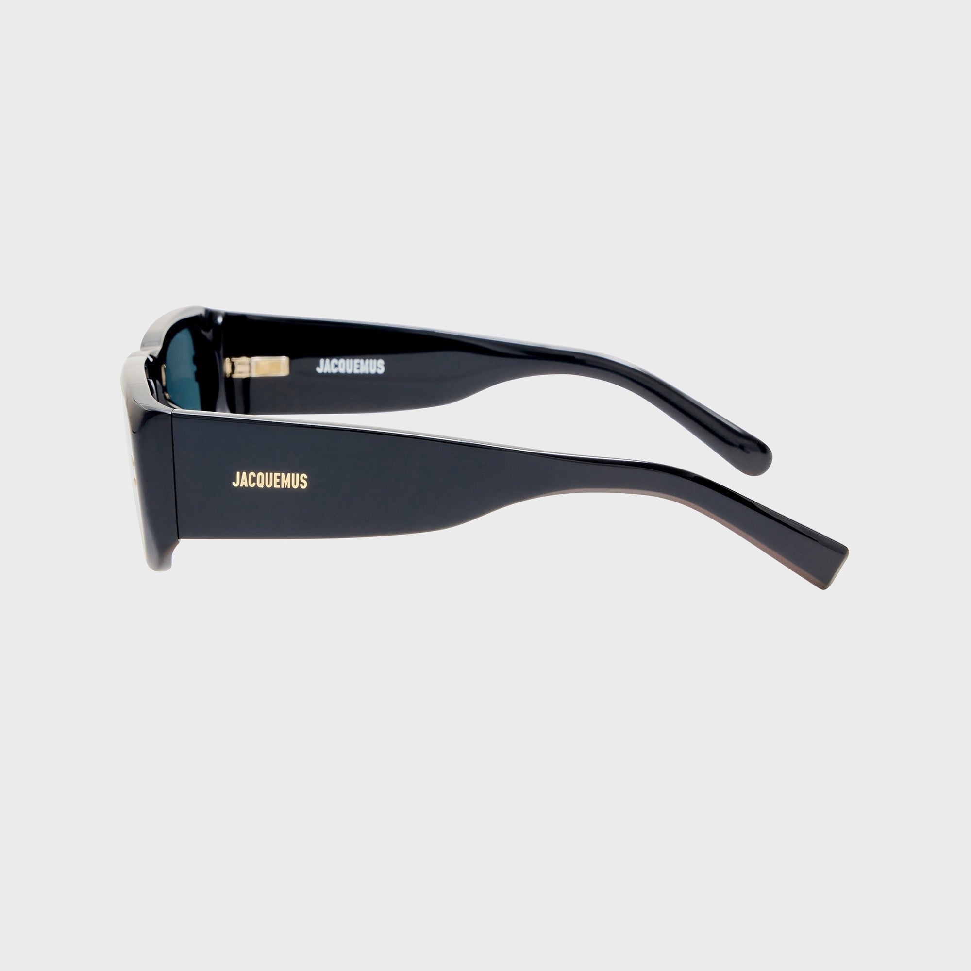Jacquemus Jac 195 Frames - Black / Light Gold / Grey