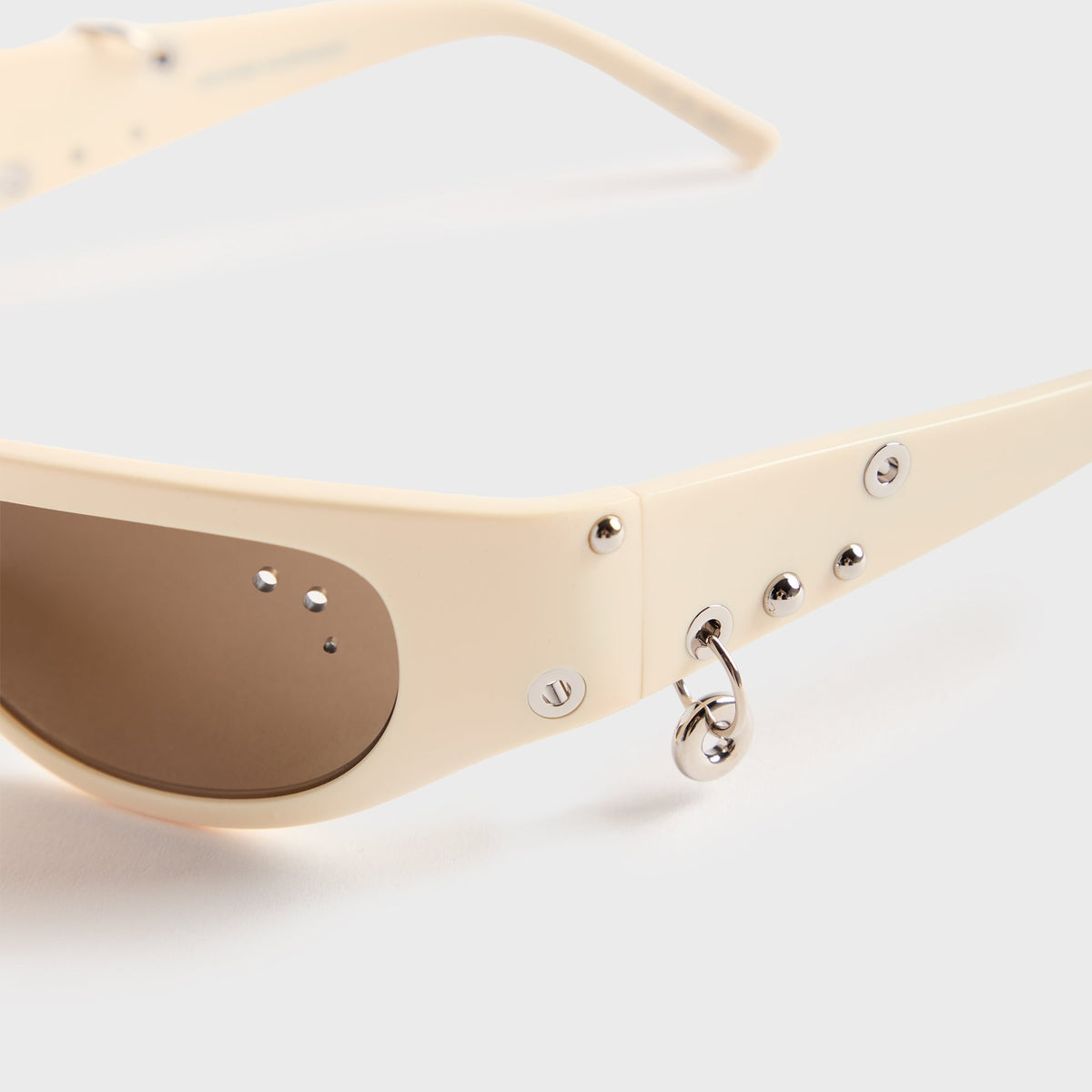 Justine Clenquet Clara Sunglasses - Beige