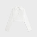 Kith Women Kairi Poplin Wrap Shirt - White