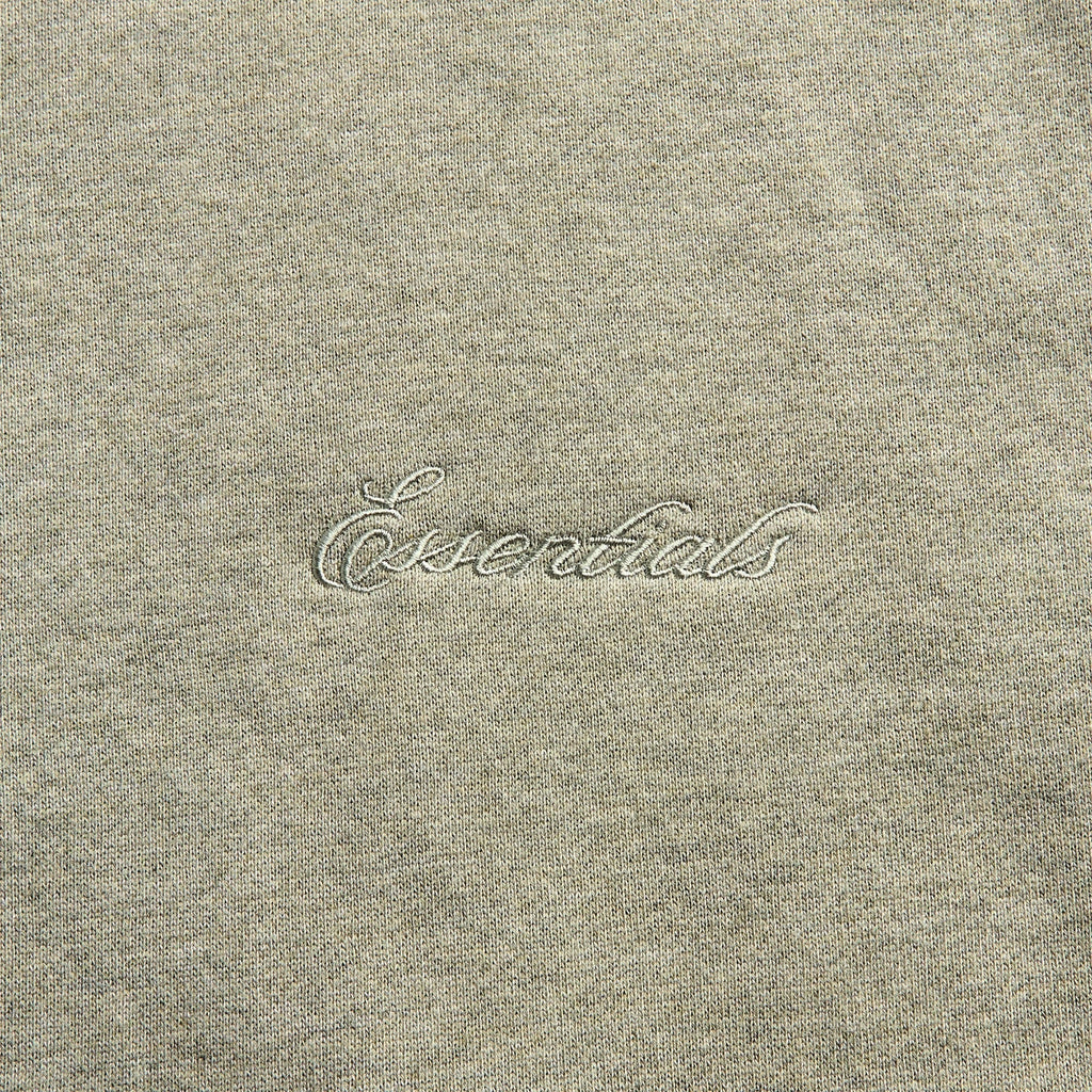 Essentials Signature Classic Full Zip Hoodie - Concrete Heather / Dark Concrete Heather