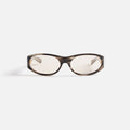 Flatlist Eddie Kyu Sunglasses - Clear Grey / Transparent Grey Lens