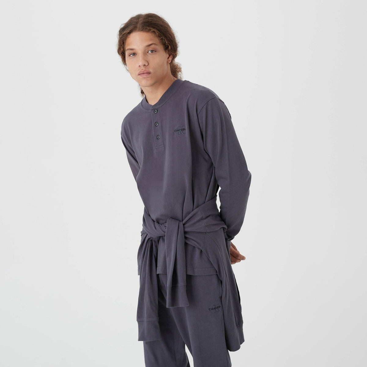 Kith for Calvin Klein L/S Huntington Tee - Battleship