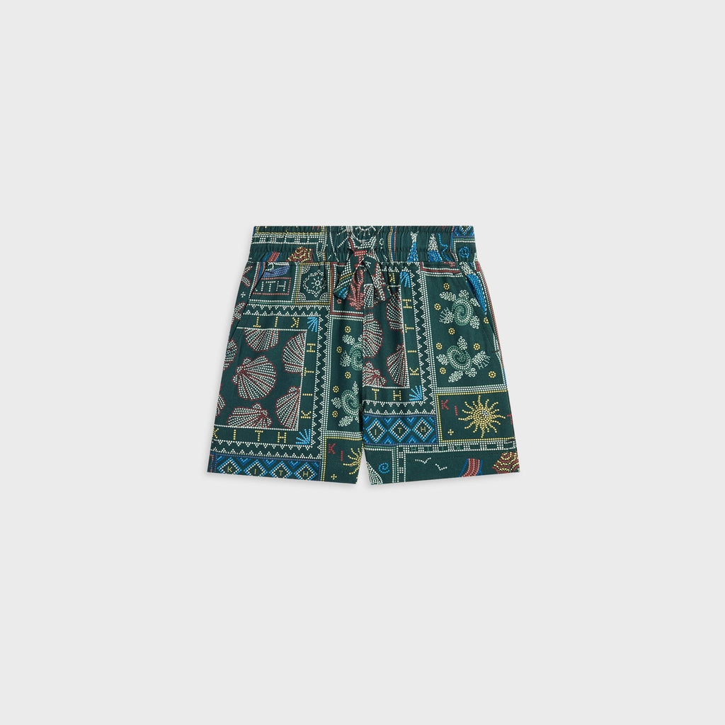 Kith Baby Beach Tile Thompson Camp Short - Stadium