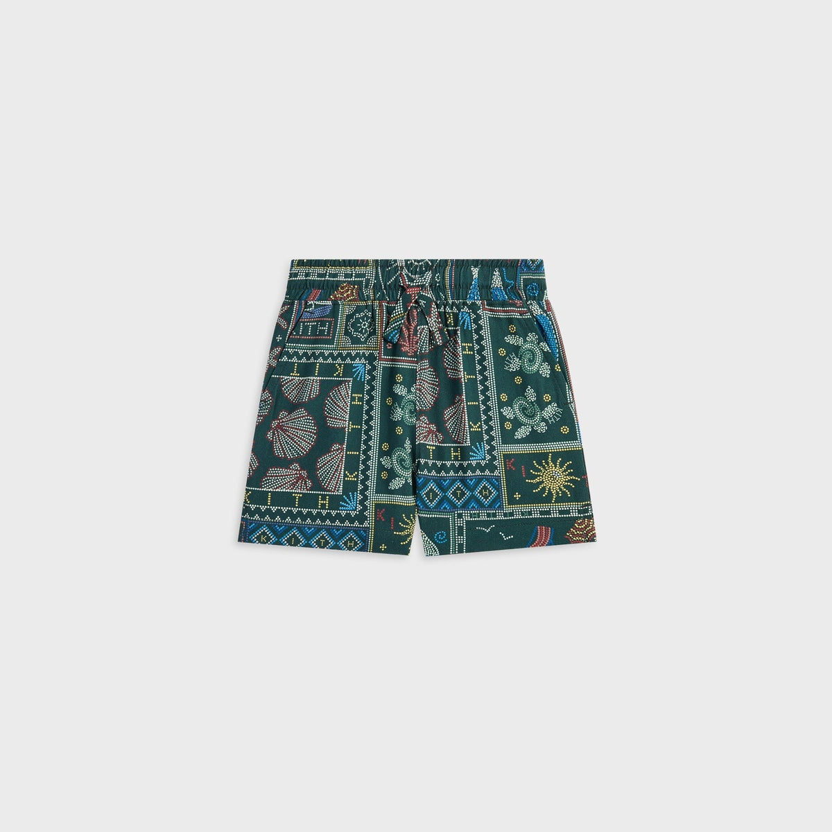 Kith Baby Beach Tile Thompson Camp Short - Stadium