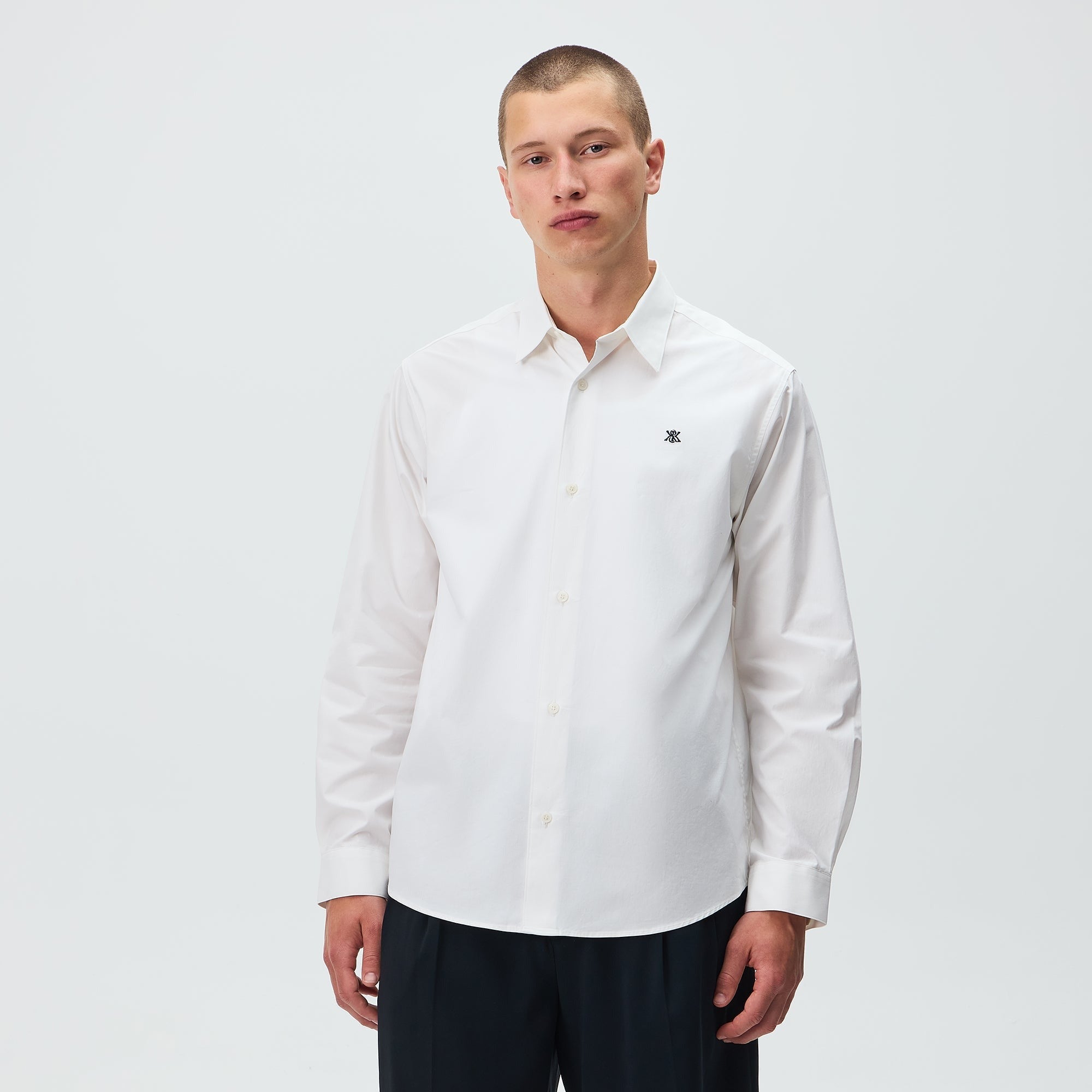 Kith Poplin Georgie Shirt - White