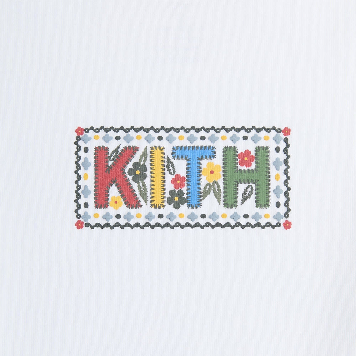 Kith Kids Novelty Classic Logo Tee - White