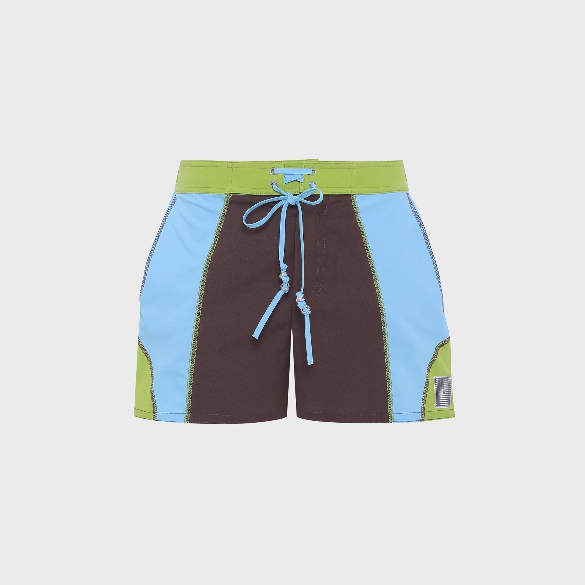 Siedres Venice Color-blocked Drawstring Short - Multi