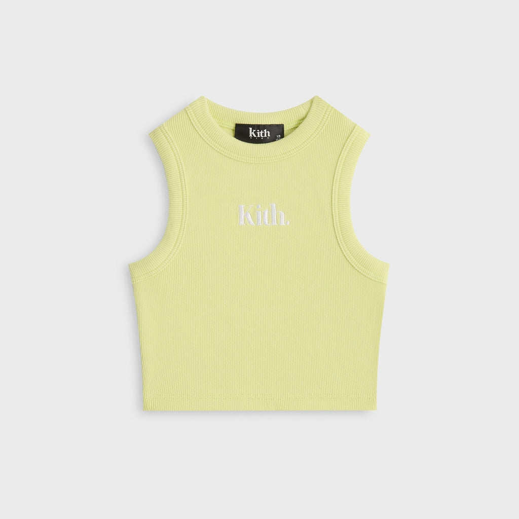 Kith Kids Rib Tiana Tank - Peridot