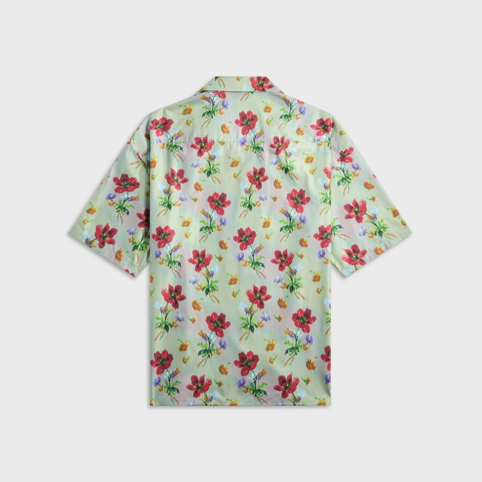 Loewe Short Sleeve Shirt - Green / Red