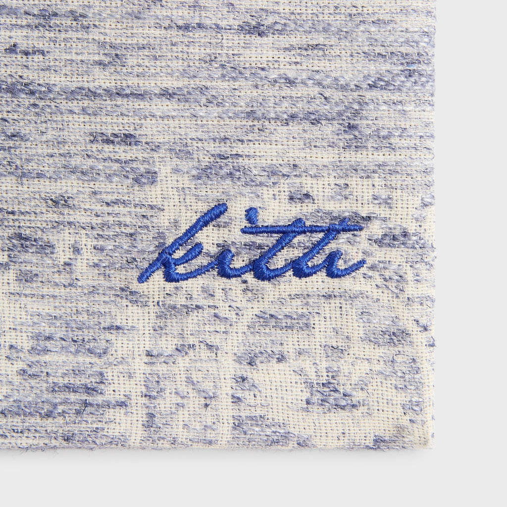 Kith Heathered Paisley Torin Shirt - Light Indigo