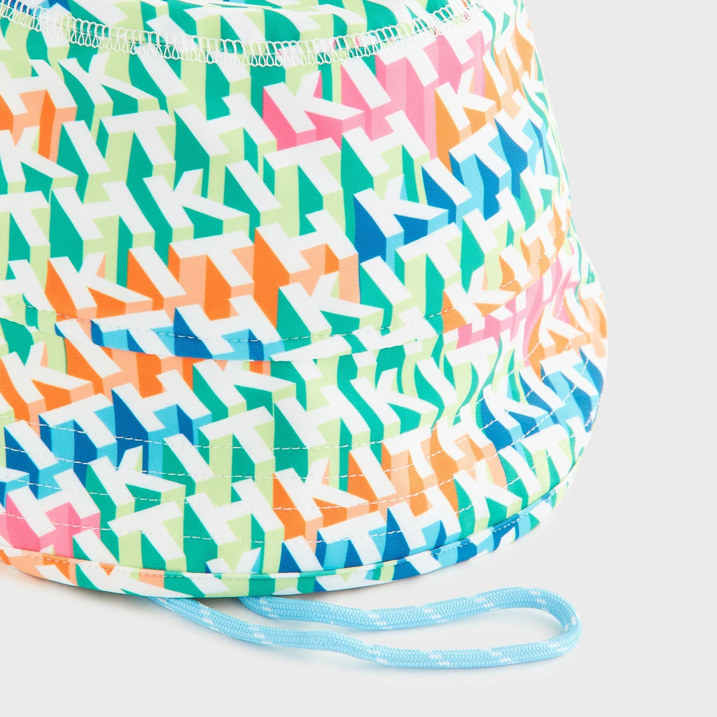 Kith Kids Printed Swim Bucket Hat - Peridot