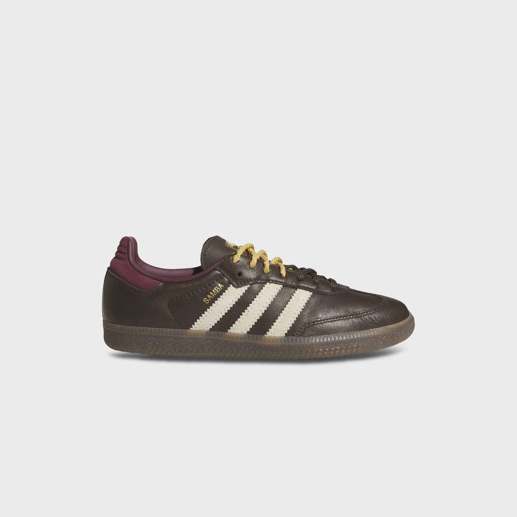 adidas WMNS Samba OG - Brown / Warm Vanilla / Maroon