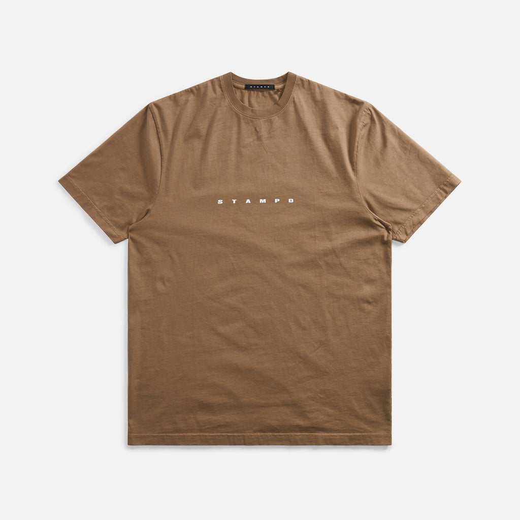 Stampd Strike Logo Perfect Tee - Dark Khaki