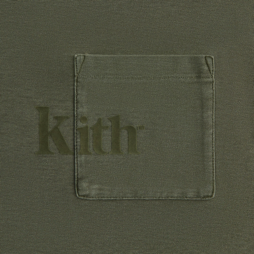 Kith Long Sleeve Quinn Tee - Misty Fog