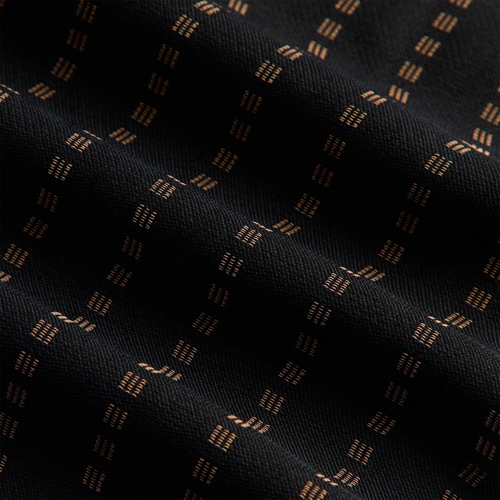 Needles Jacquard Cloth Italian Collar Shirt - Square