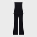 Alexander Wang Strapless Corset Jumpsuit - Black