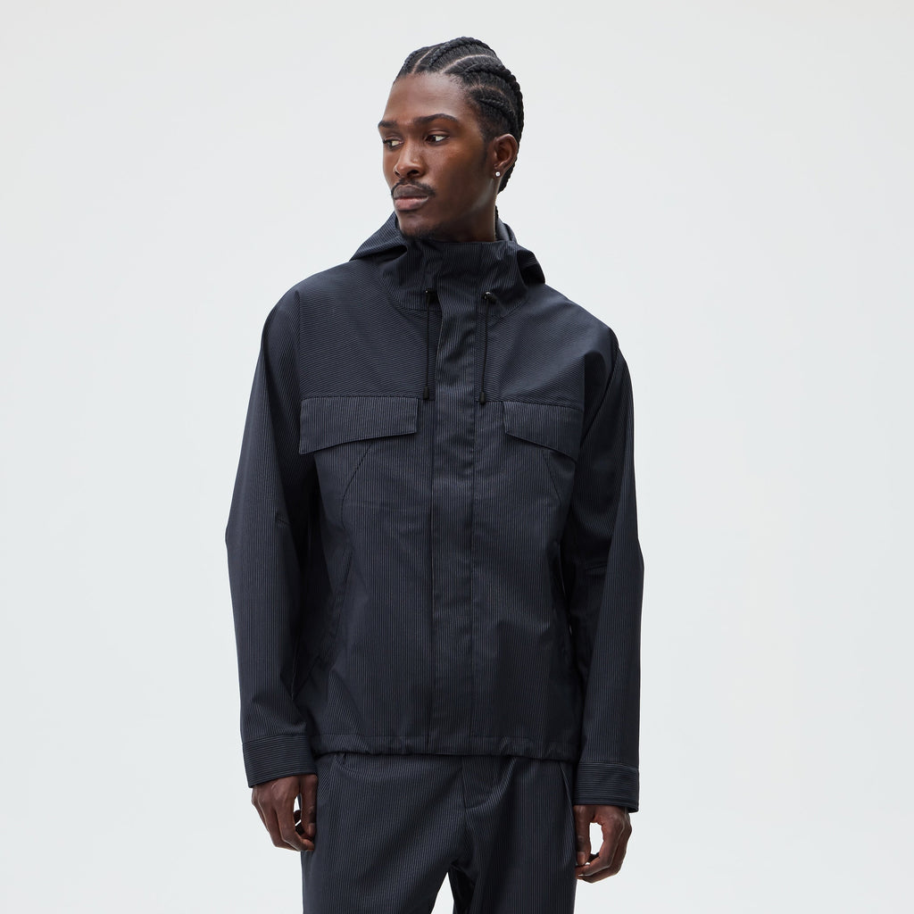 &Kin Tropical Wool Gael Parka - Nocturnal