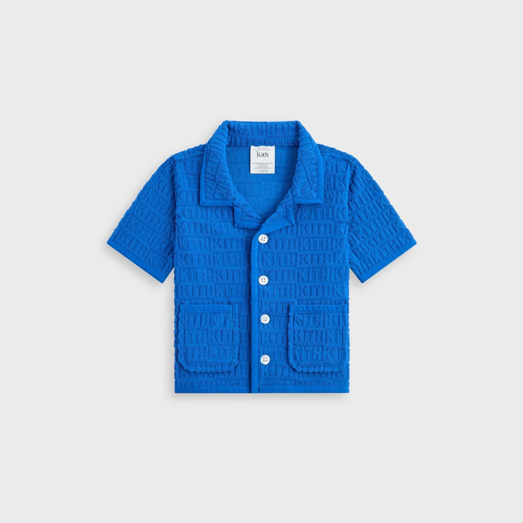 Kith Baby Thompson Logo Camp Shirt - Greek