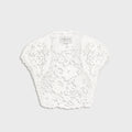 Frankies Bikinis x Paige Lorenze Love Story Lace Bolero - Sunday Ceremony