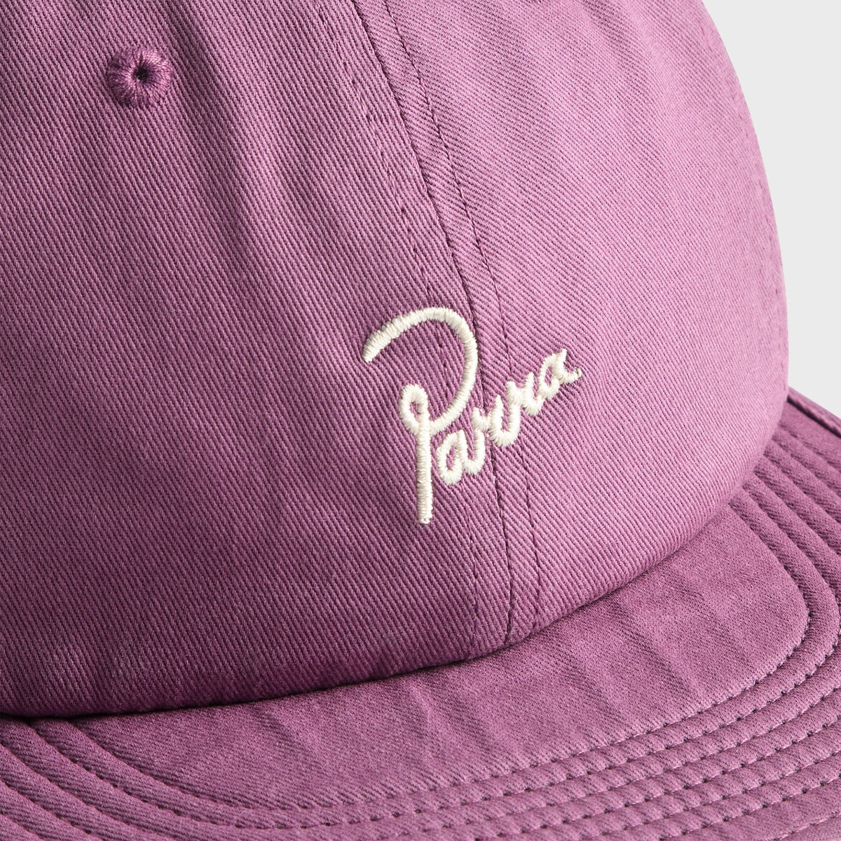 by Parra Signature 6 Panel Cap - Purple