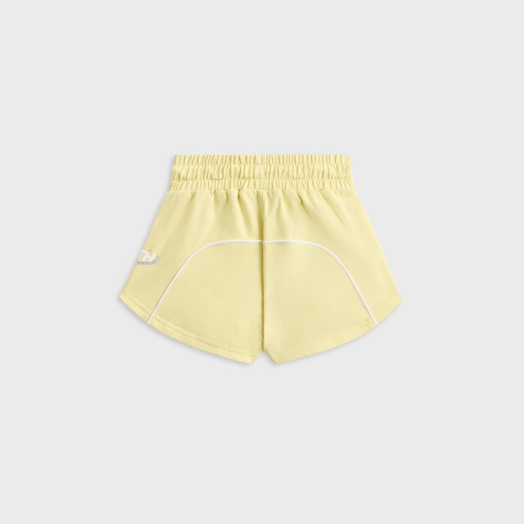 Kith Kids Malia Seamed Short - Yellow Haze