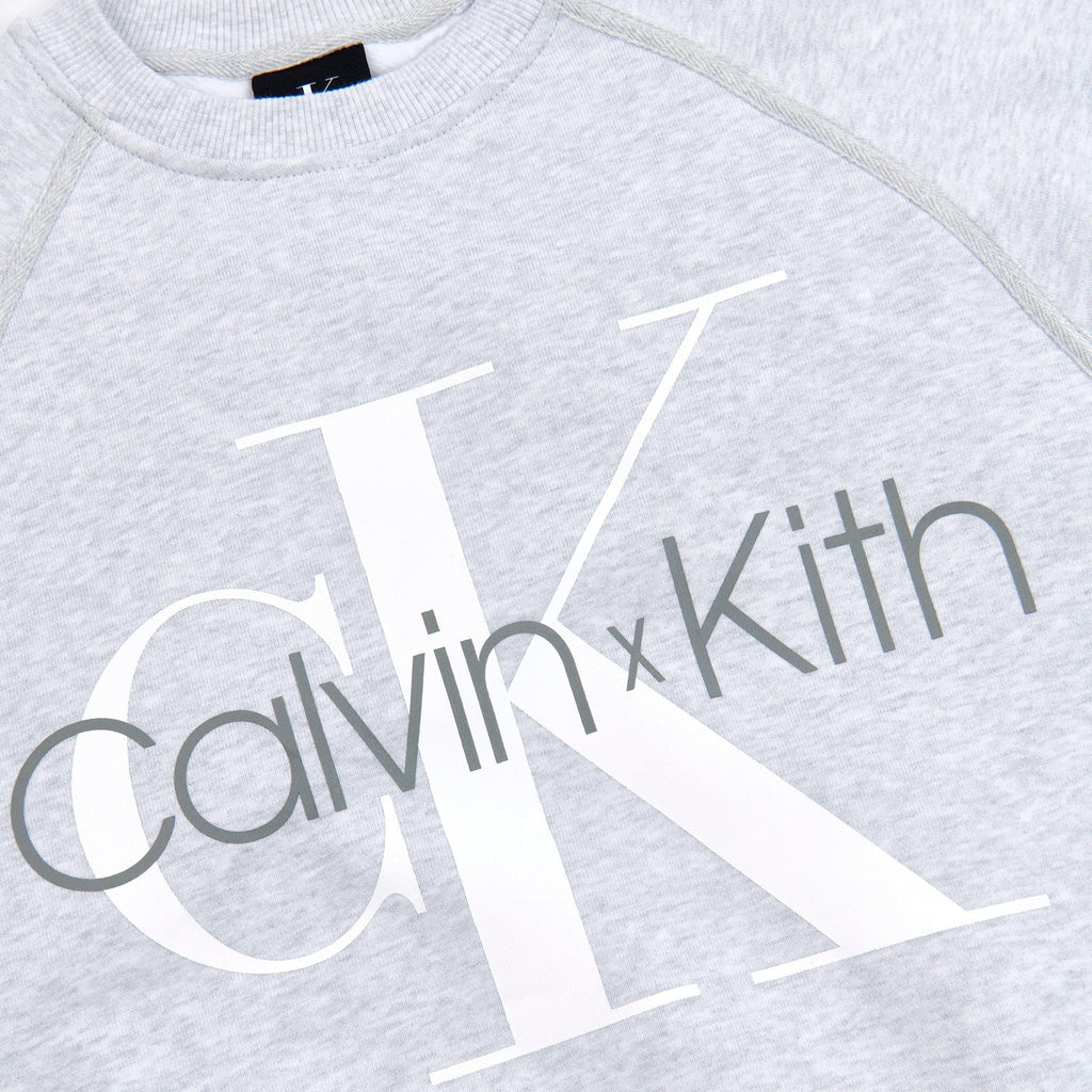 Kith for Calvin Klein Crewneck - Light Heather Grey