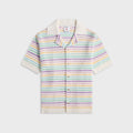 Casablanca Flower Crochet Polo - Multi