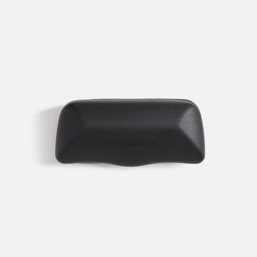 Balenciaga Acetate Square Sunglasses - Black / Grey