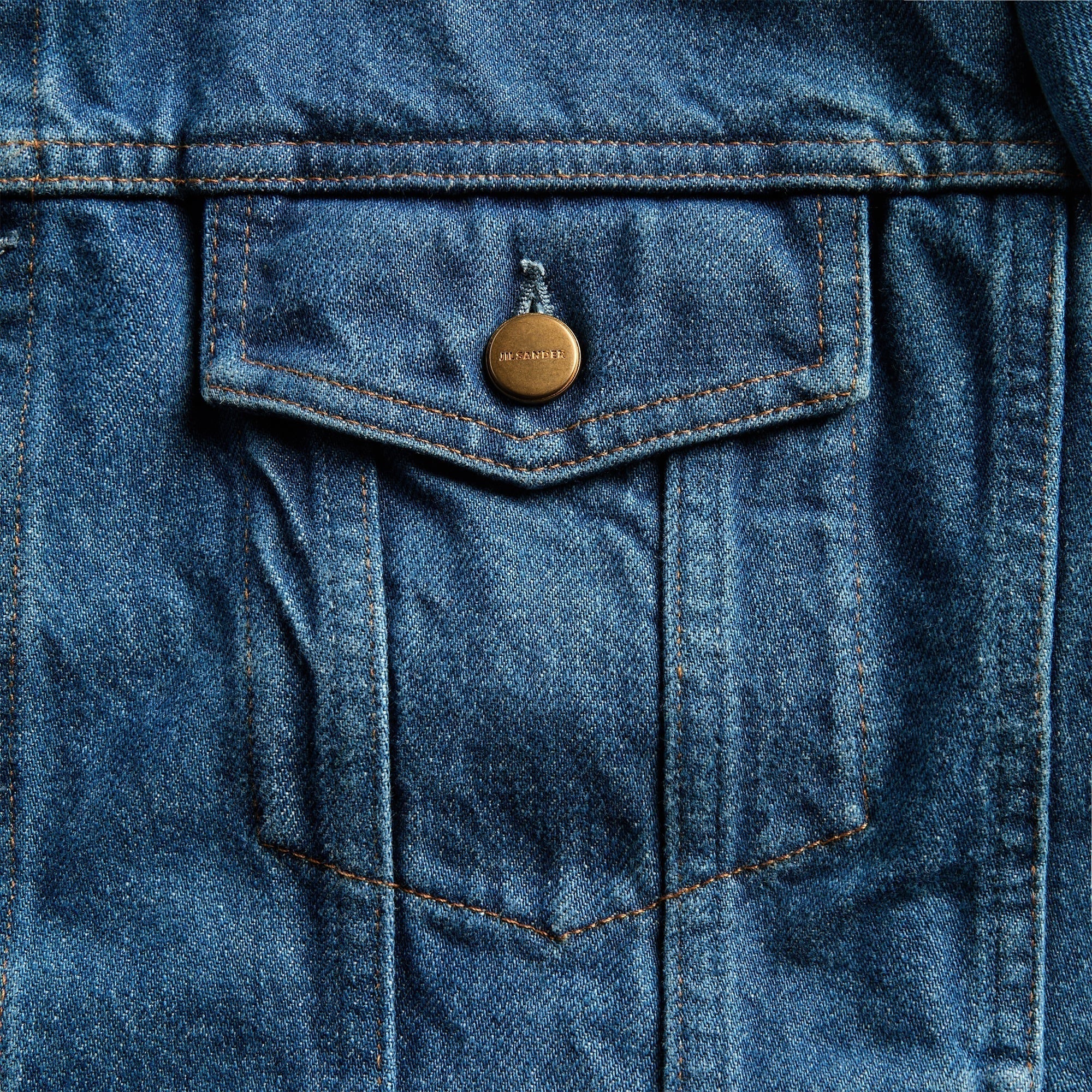 Jill Sander Denim Jacket - Medium Denim