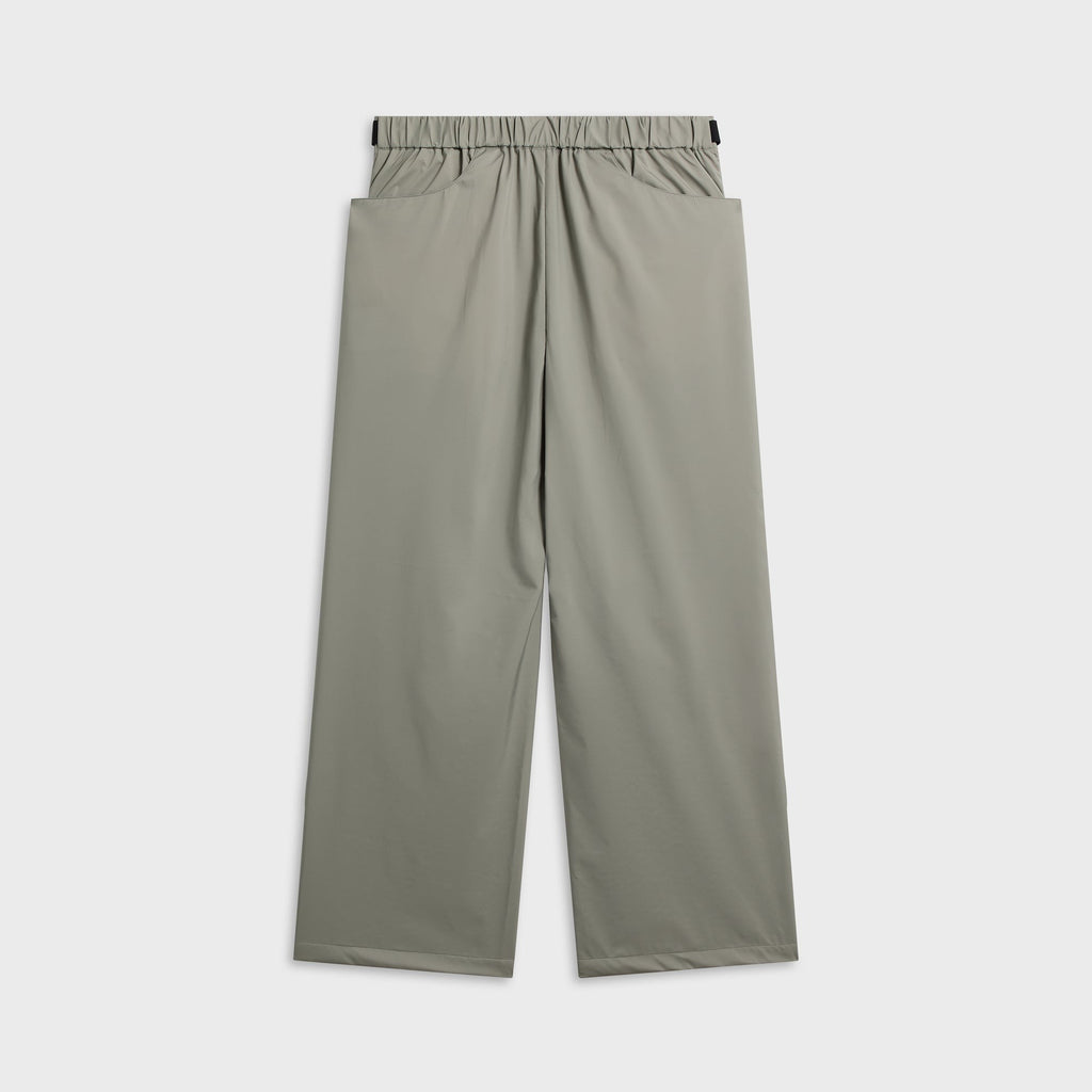 Wave of Sand Three Layer Straight Pant - Light Gray