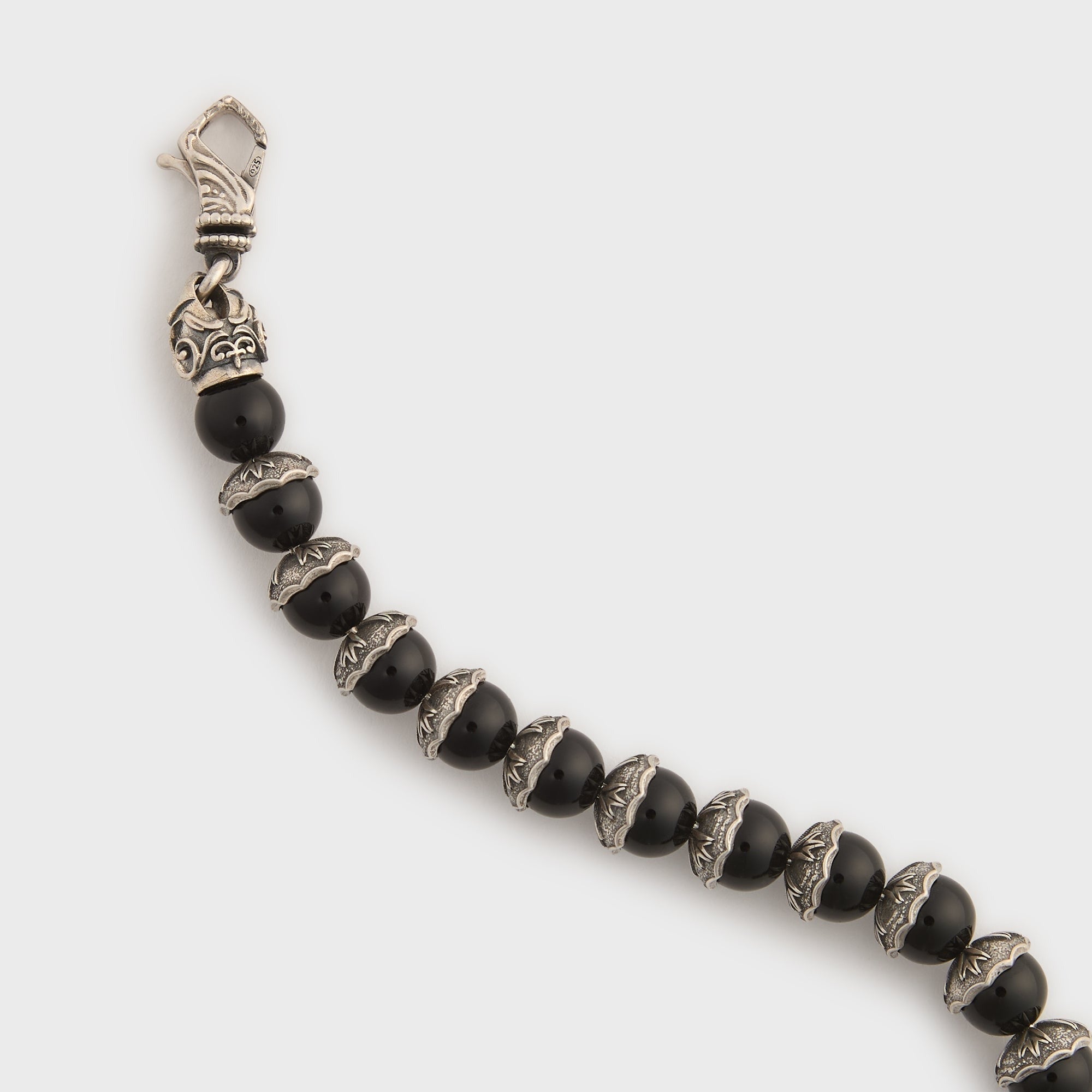 Emanuele Bicocchi Beaded Bracelet - Black