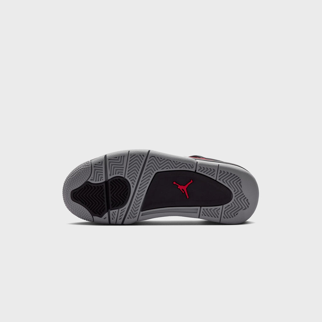 Jordan GS Air Jordan 4 - Fire Red / White / Black / Cement Grey