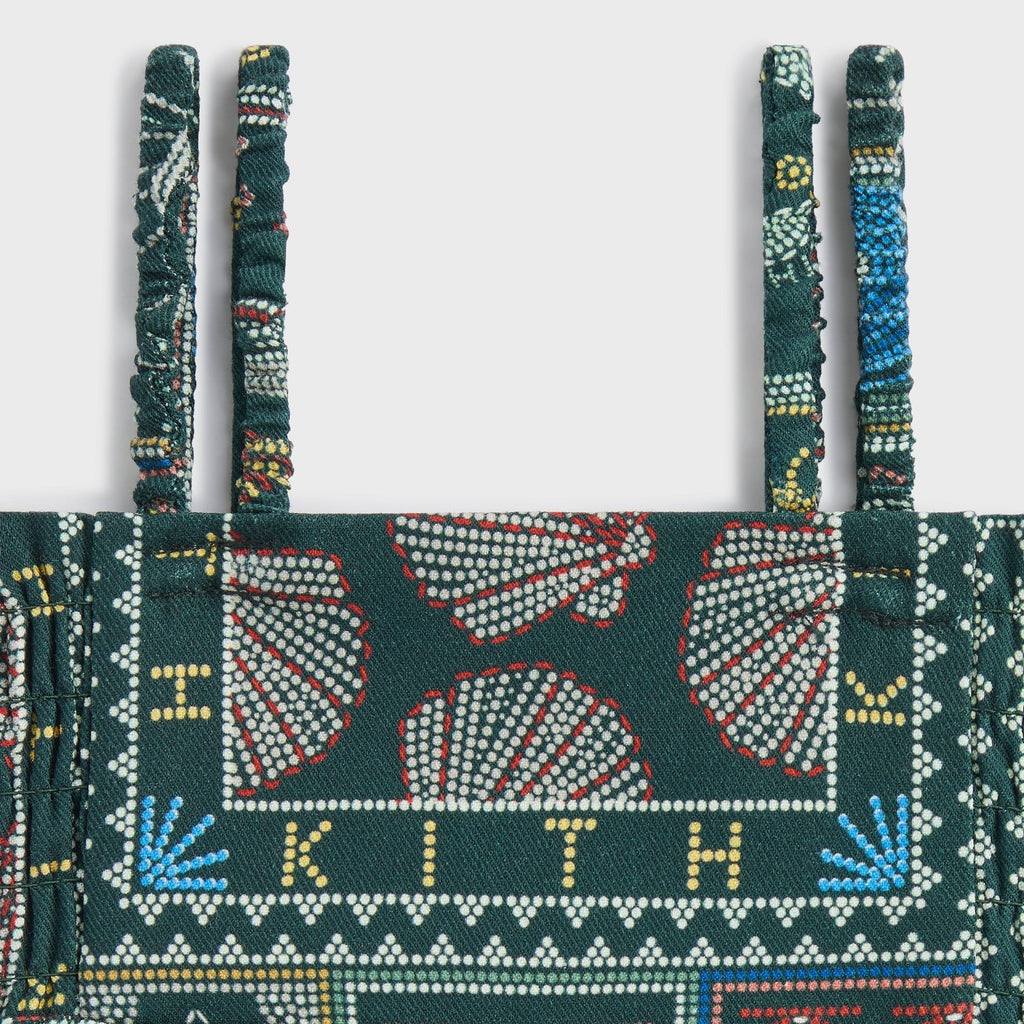 Kith Baby Beach Tile Dress Bloomer Set - Stadium