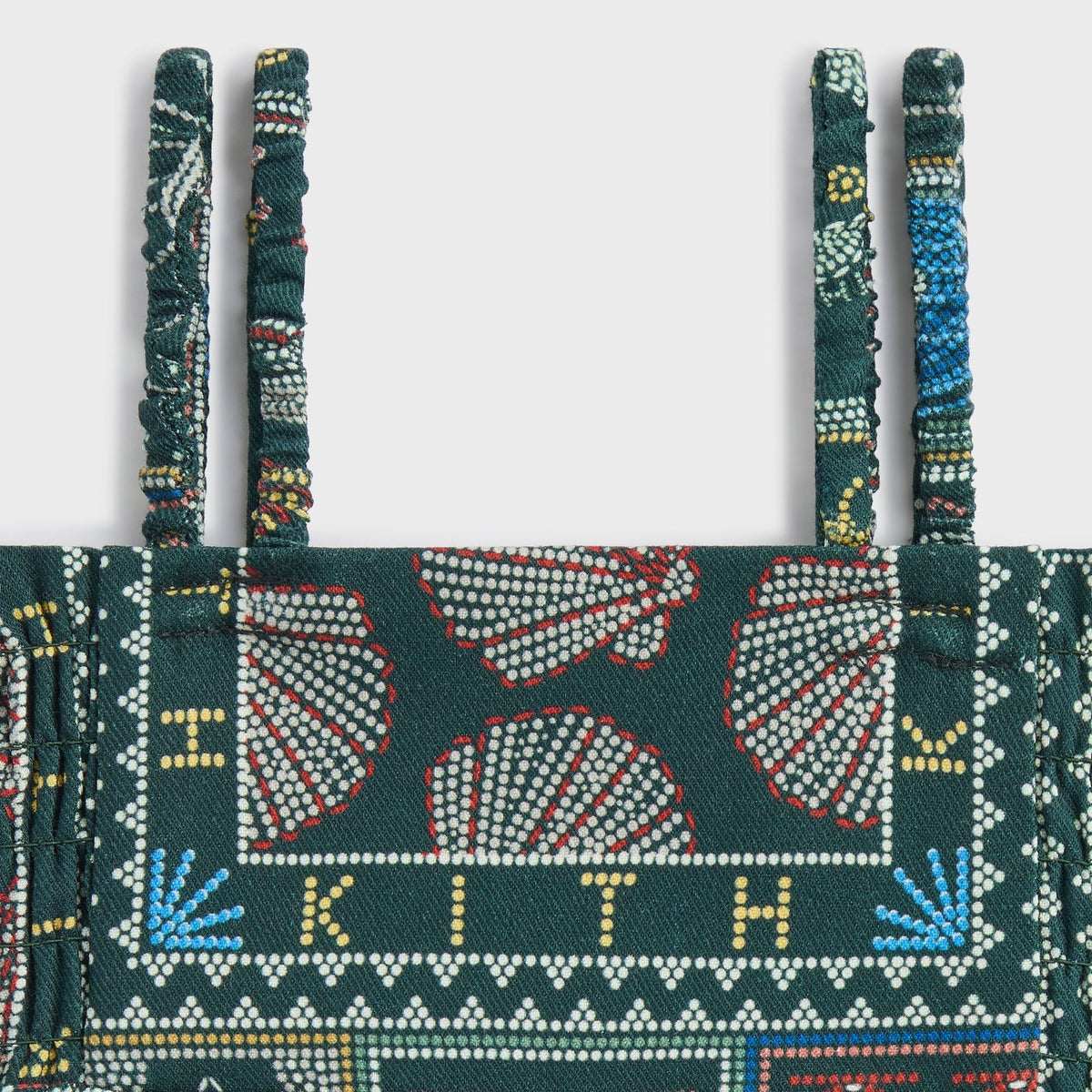 Kith Baby Beach Tile Dress Bloomer Set - Stadium