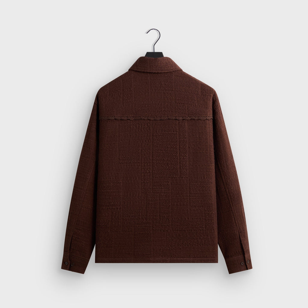 Kith Patchwork Tweed Johnson Shirt - Saddle