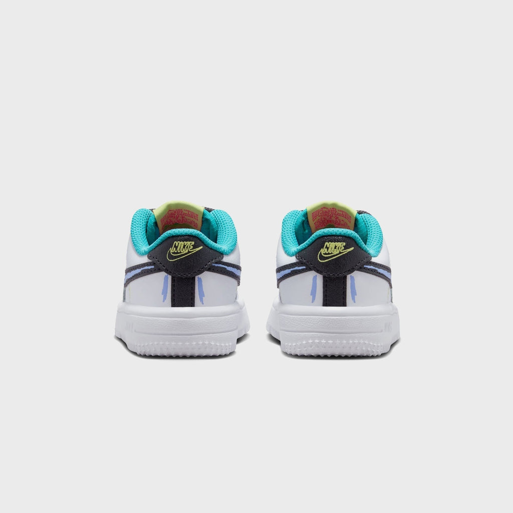 Nike TD Force 1 Low - White / Hyper Pink / Dusty Cactus / Anthracite