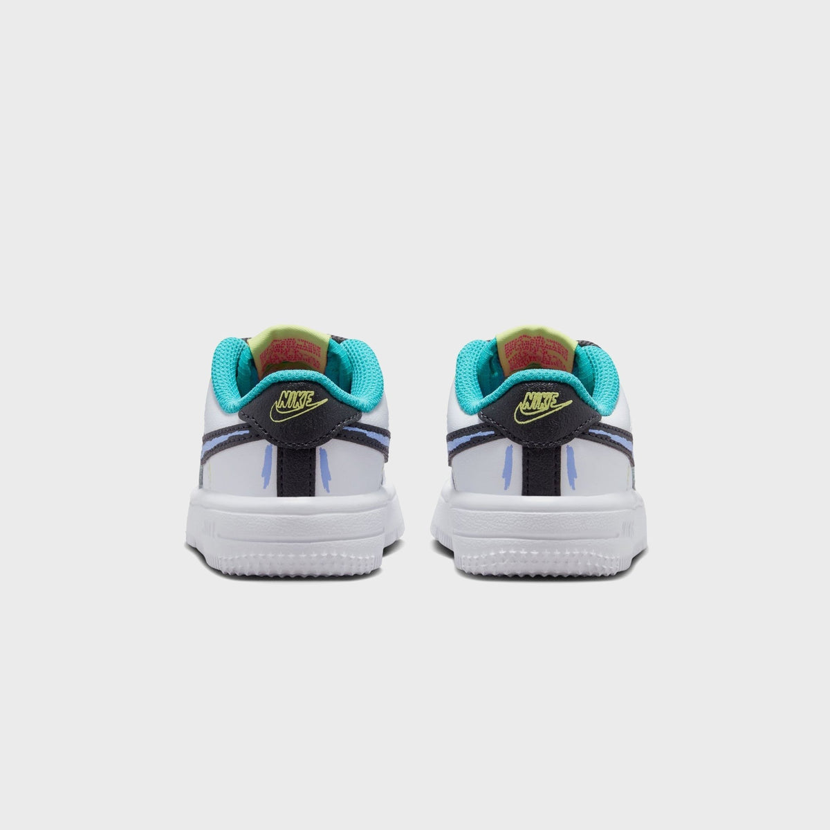 Nike TD Force 1 Low - White / Hyper Pink / Dusty Cactus / Anthracite