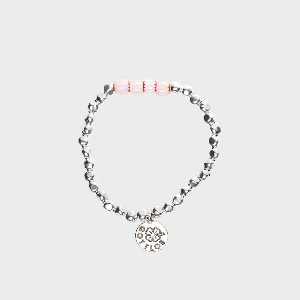 Gottlob Edition No. 2 Bracelet - Pink / Dark Red
