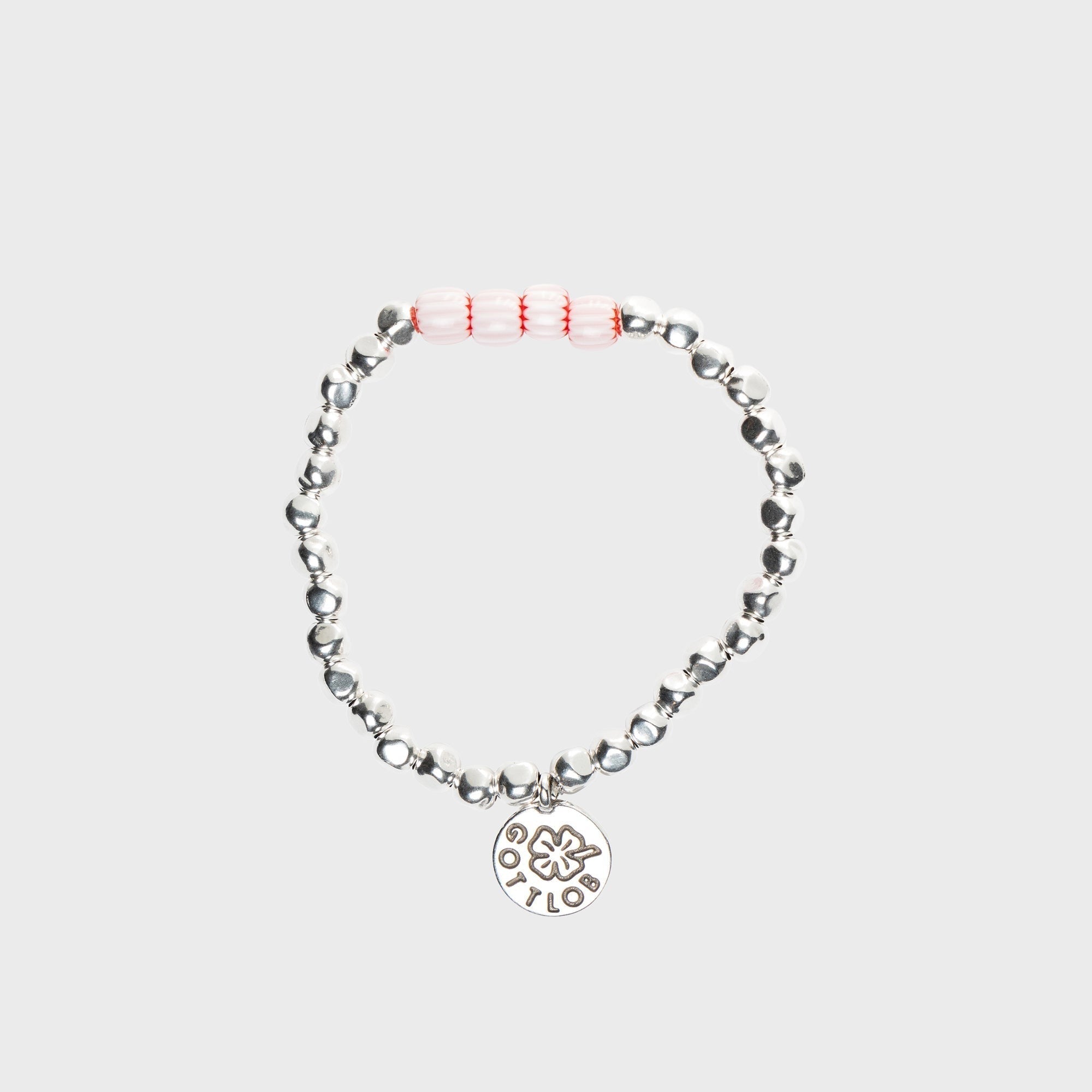 Gottlob Edition No. 2 Bracelet - Pink / Dark Red