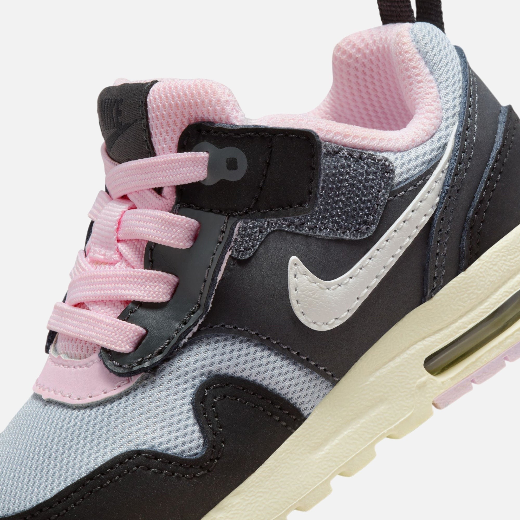 Nike TD Air Max 1 EZ - Black / Anthracite / Pink Foam / Summit White