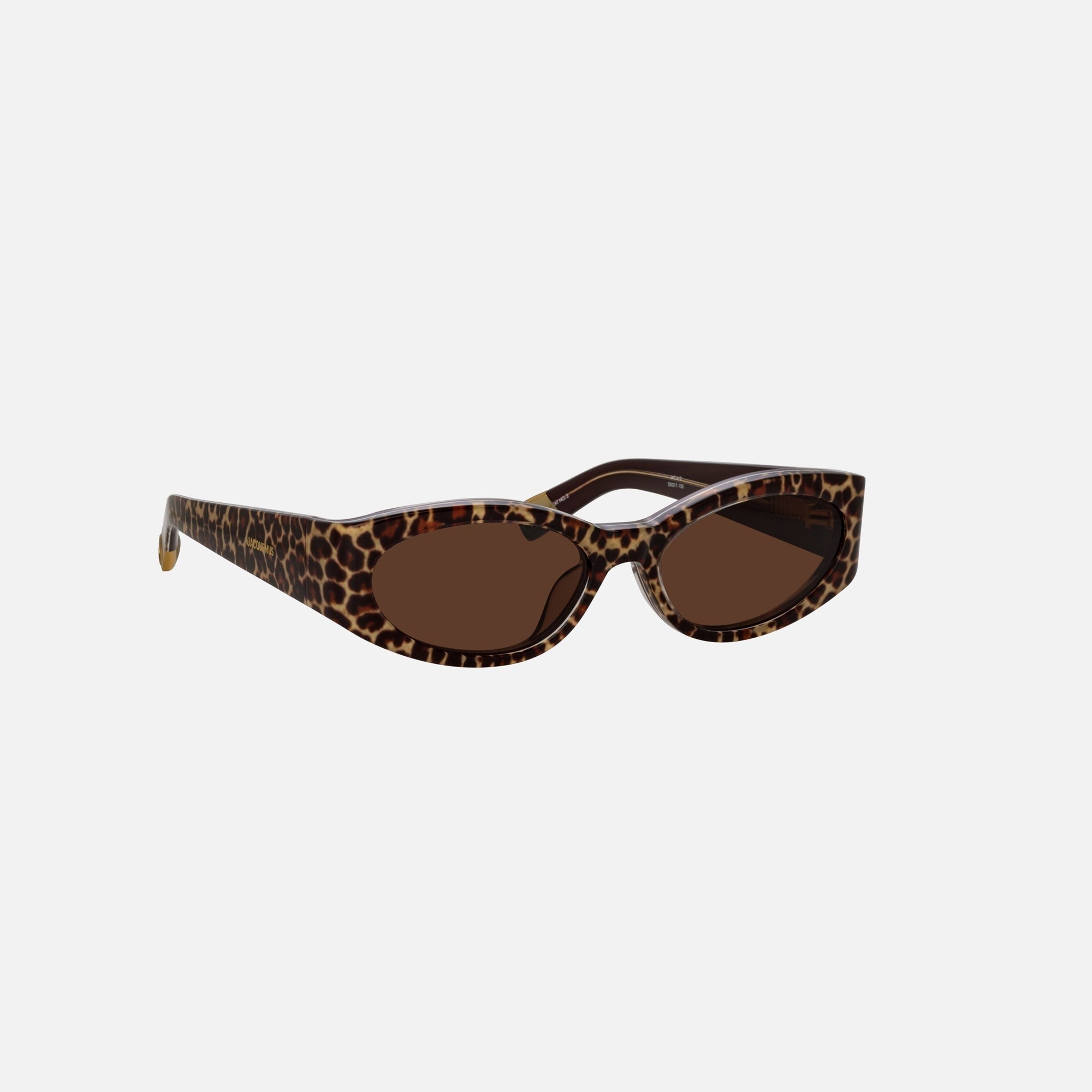 Jacquemus Ovalo Frames - Leopard