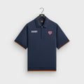 Kith for the New York Knicks Playoffs Zip Front Performance Knit Polo - Nocturnal