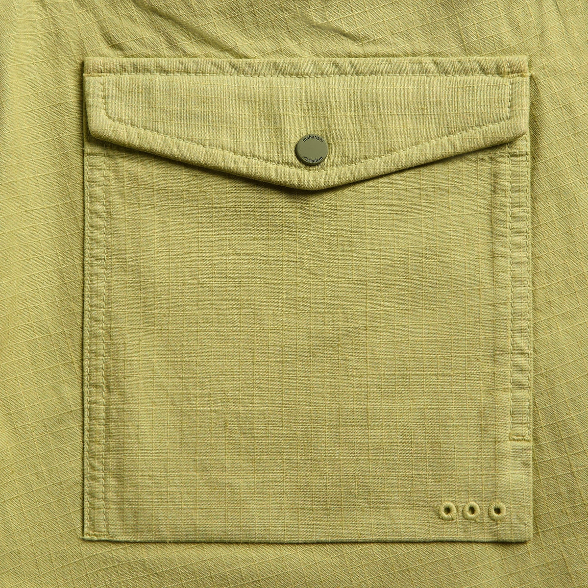 Maharishi 7218 Hemp Ripstop Loose Fit Snopant - Moss Green