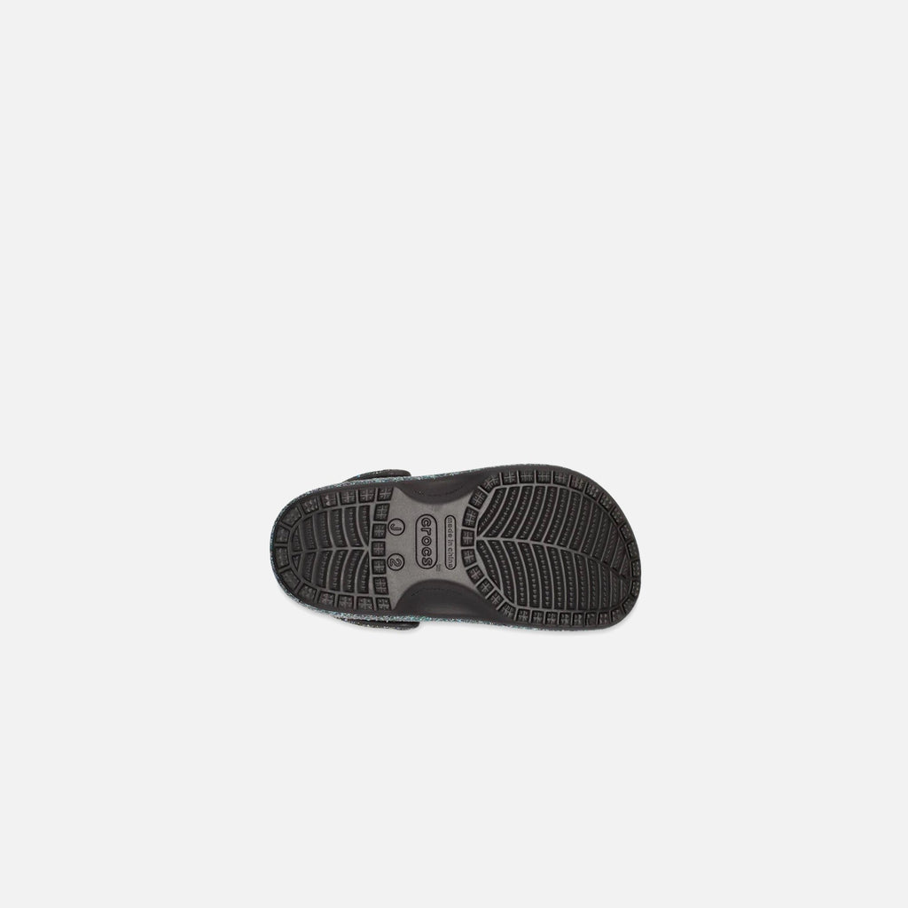 Crocs Pre-School Classic Glitter Clog Kids - Glitter Multi / Black