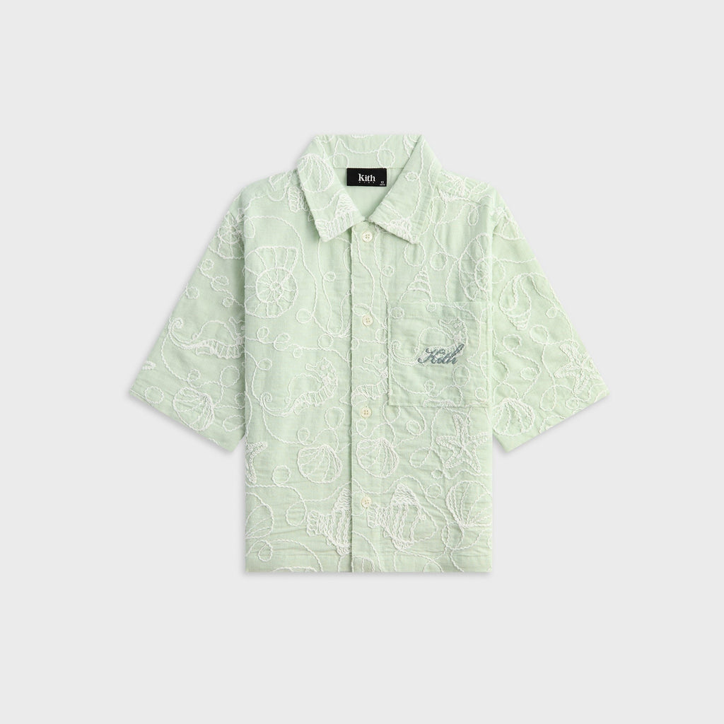 Kith Kids Seaside Bennet Camp Shirt - Tidal