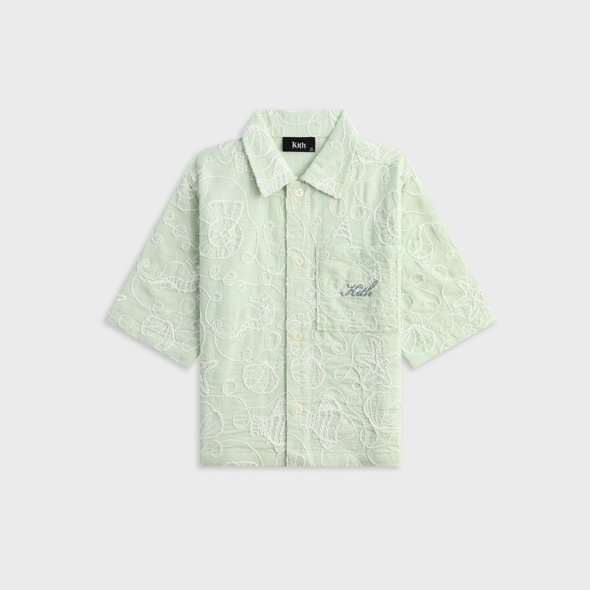 Kith Kids Seaside Bennet Camp Shirt - Tidal