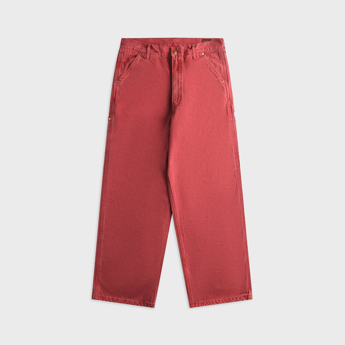 orSLOW Dad Fit Oxford Painter Pant - Red